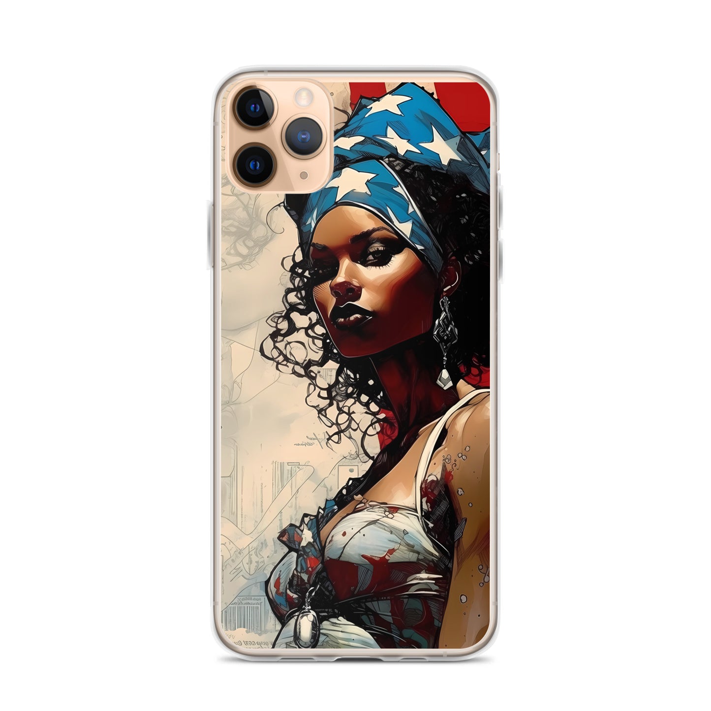 iPhone Case - American Queen