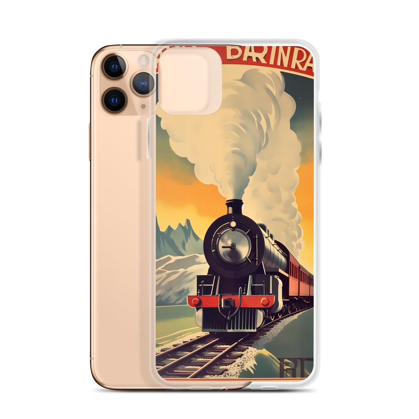 iPhone Case - Vintage Adverts - Train