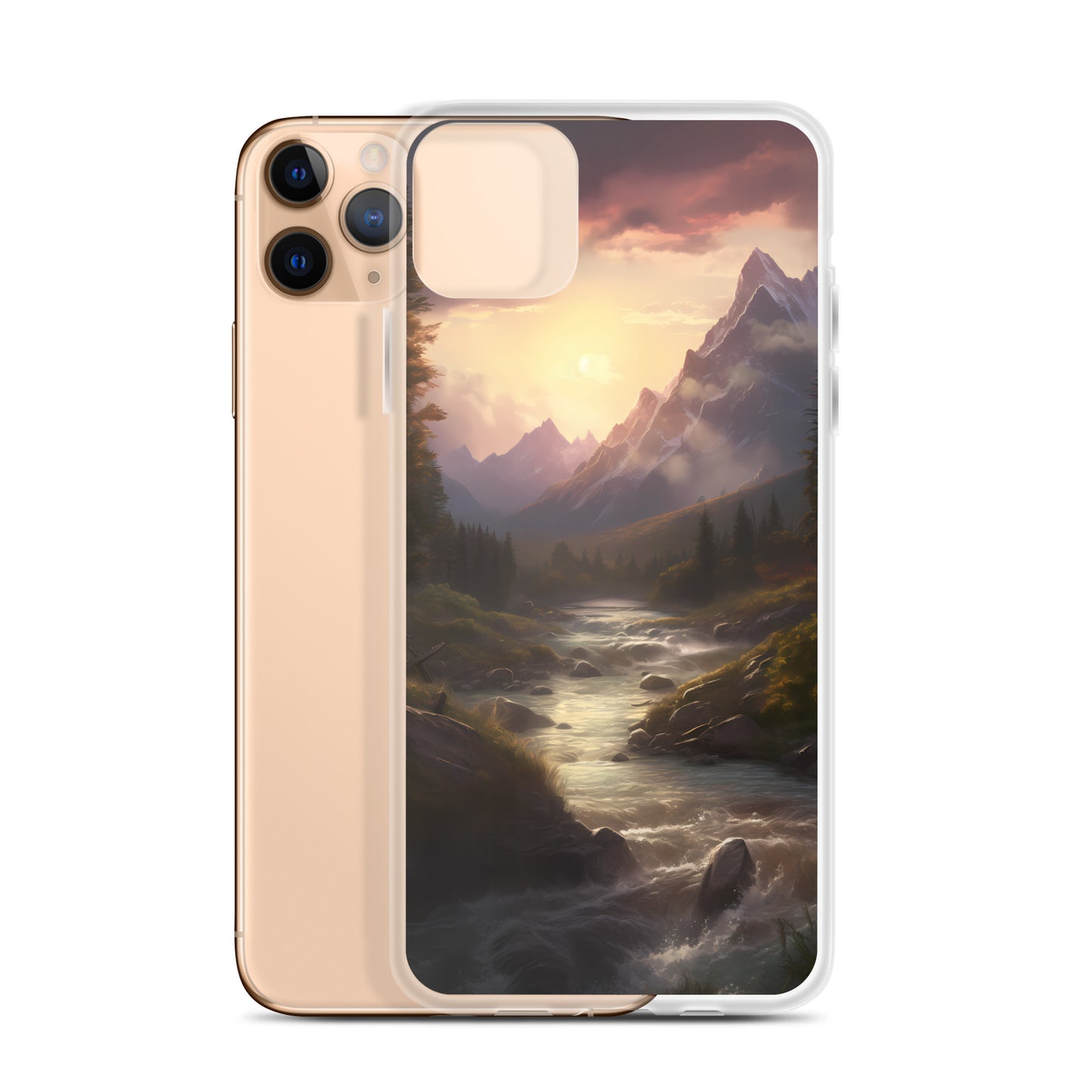 iPhone Case - Mountain Stream Sunrise