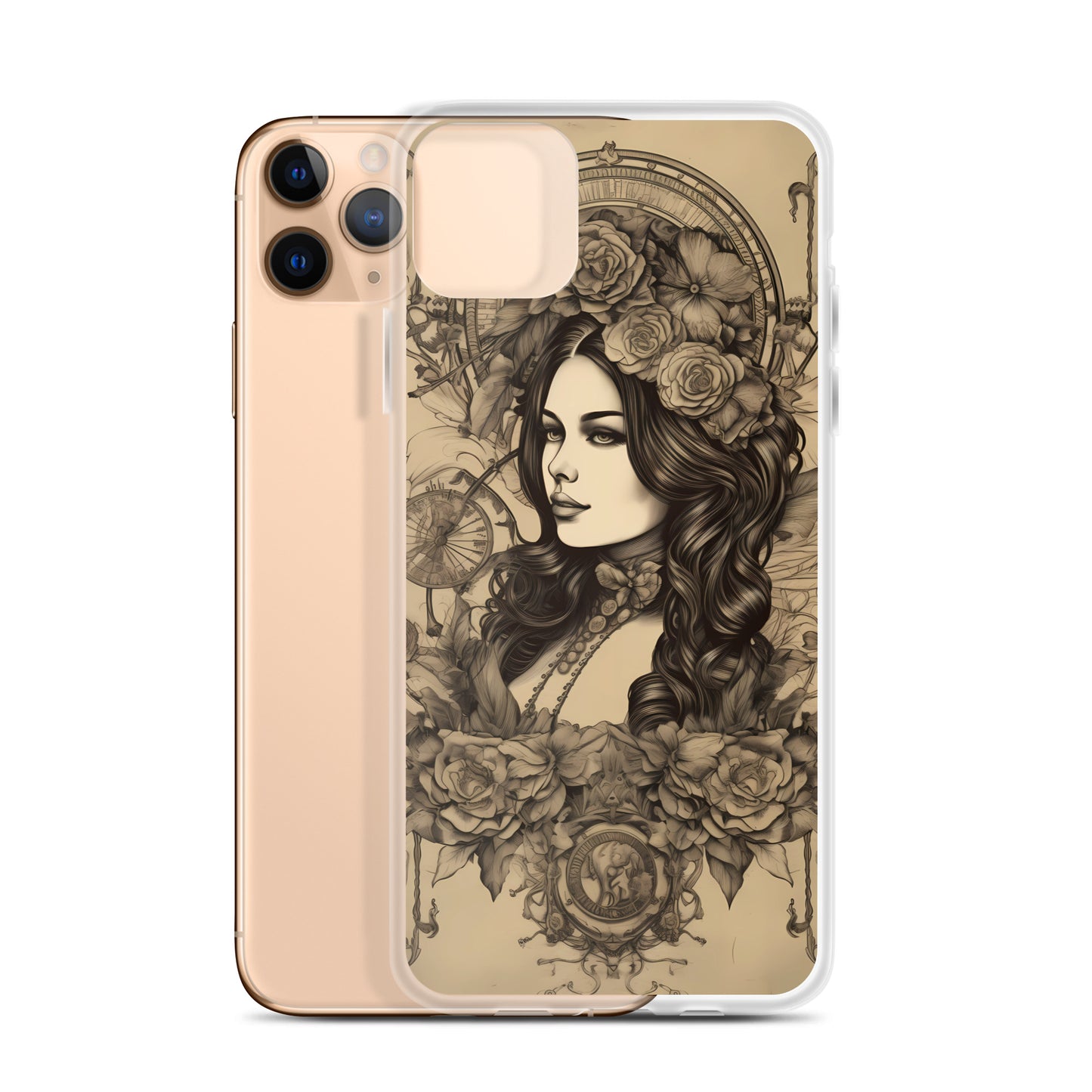 iPhone Case - Flowerpunk Portrait