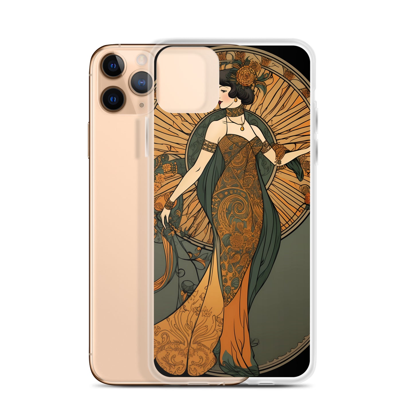 iPhone Case - Golden Deco