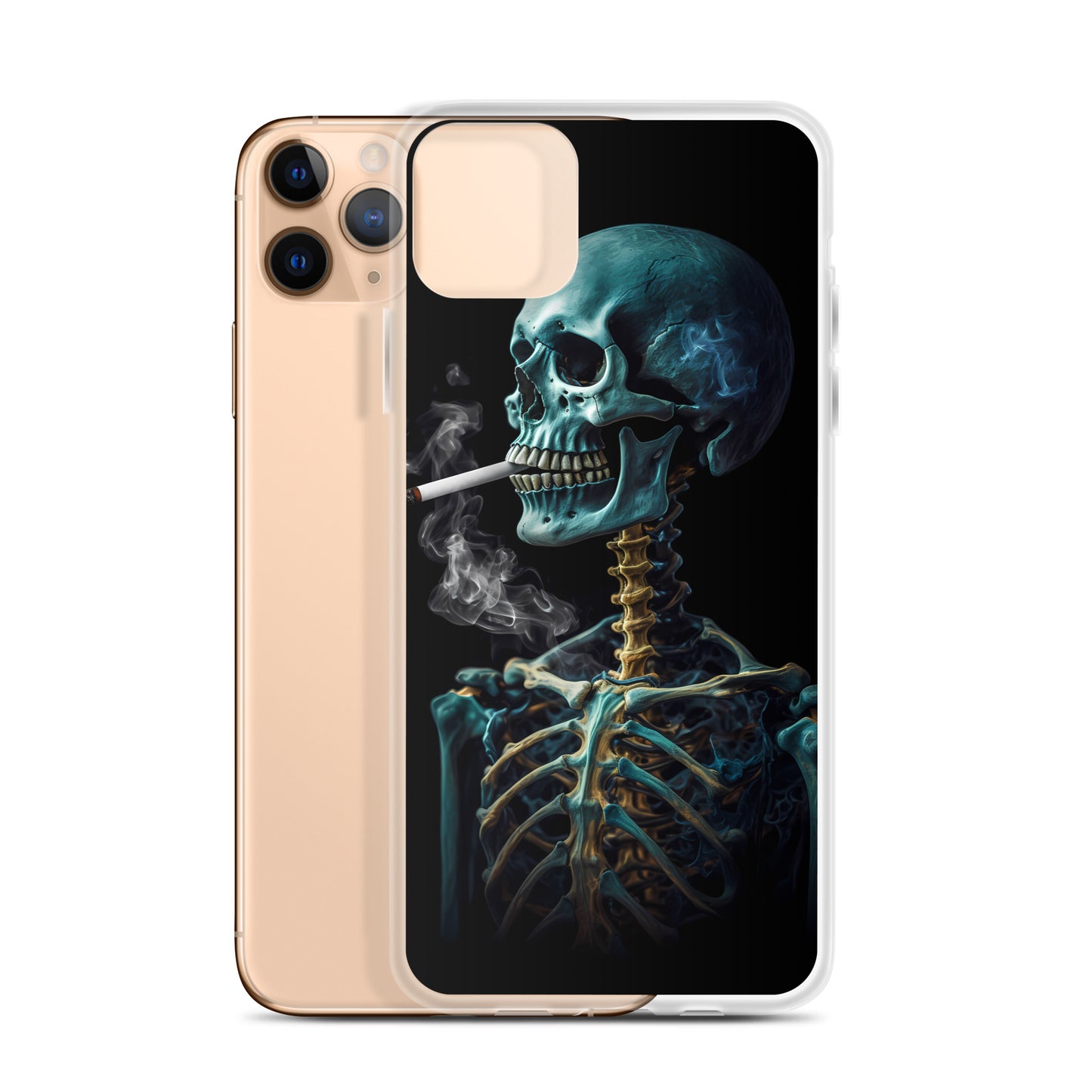 iPhone Case - Smokey Industrial Skeleton