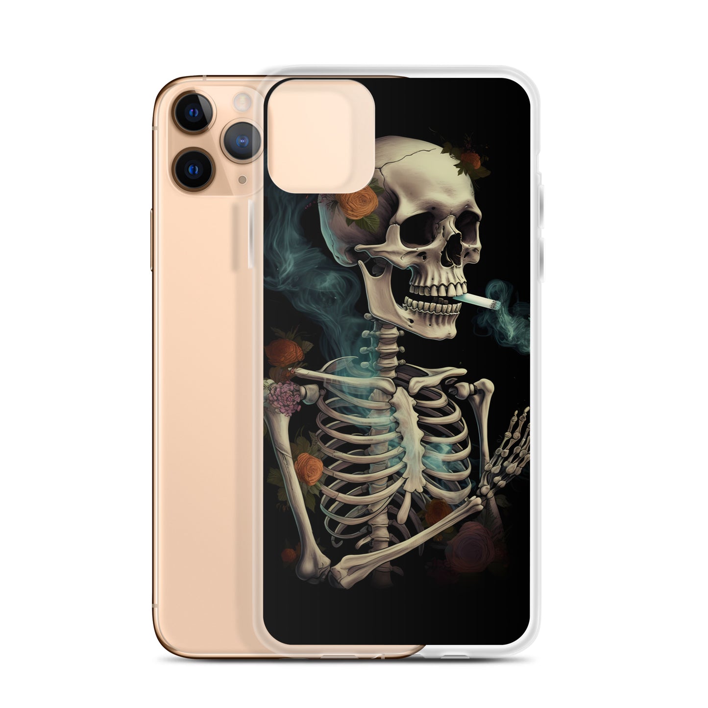 iPhone Case - Smoking Skeleton Dreams