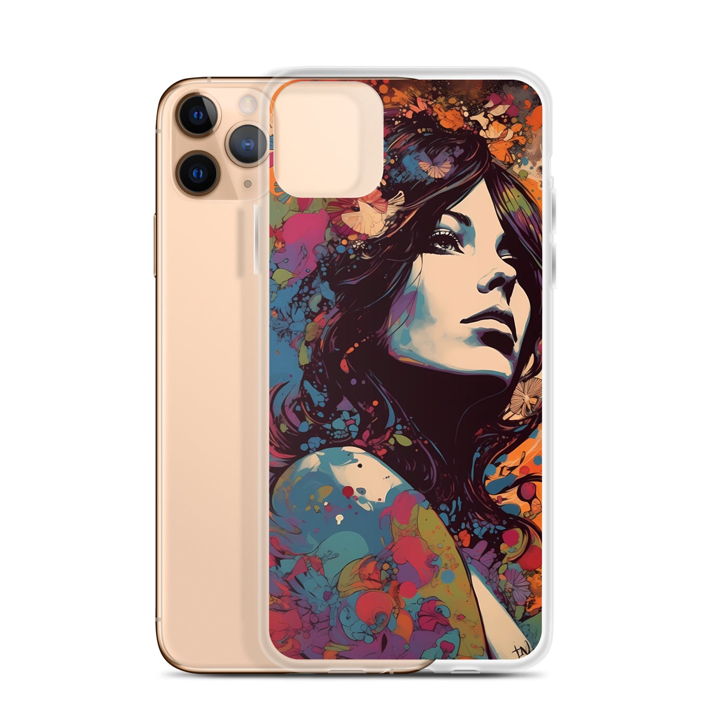 iPhone Case- Psychedelic Portrait