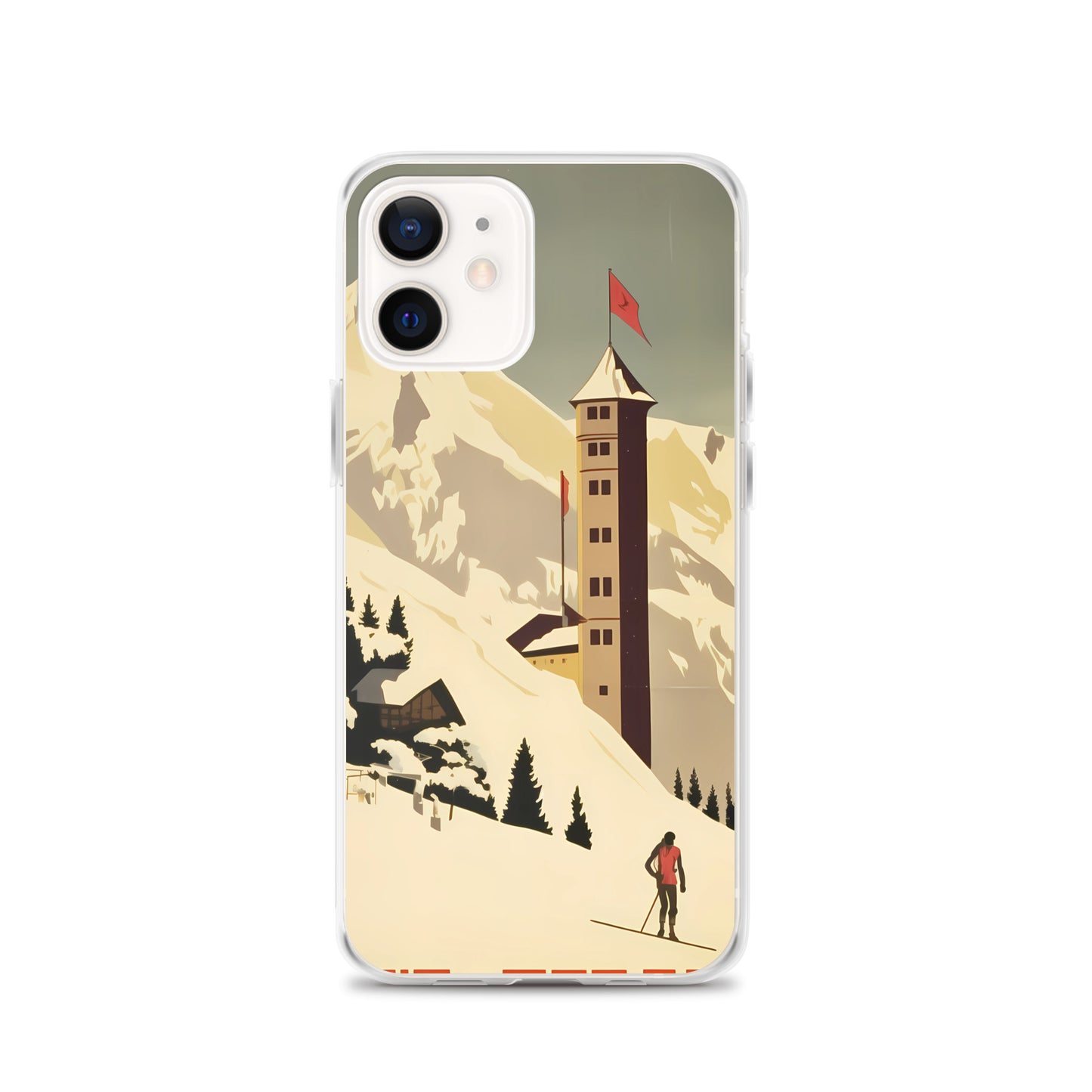 iPhone Case - Vintage Adverts - Swiss Resort