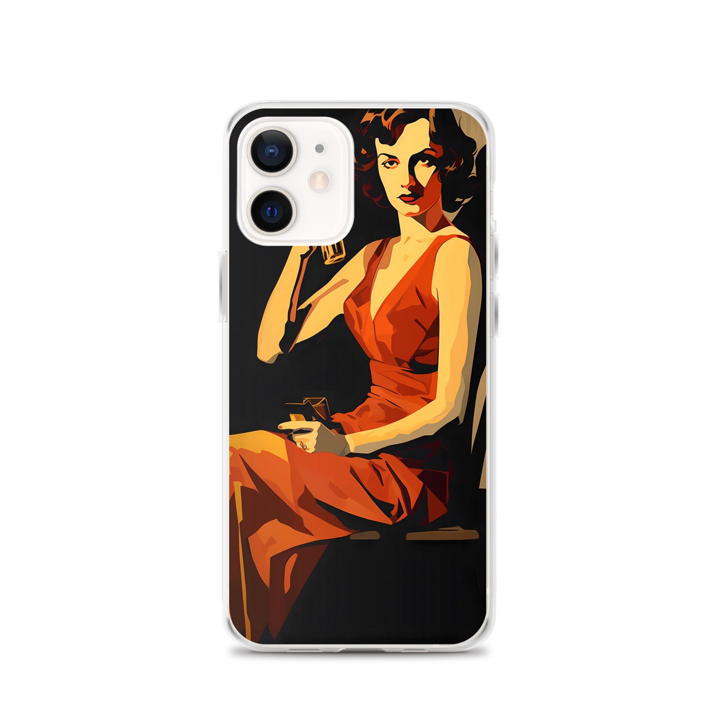 iPhone Case - Vintage Noir Pin-Up