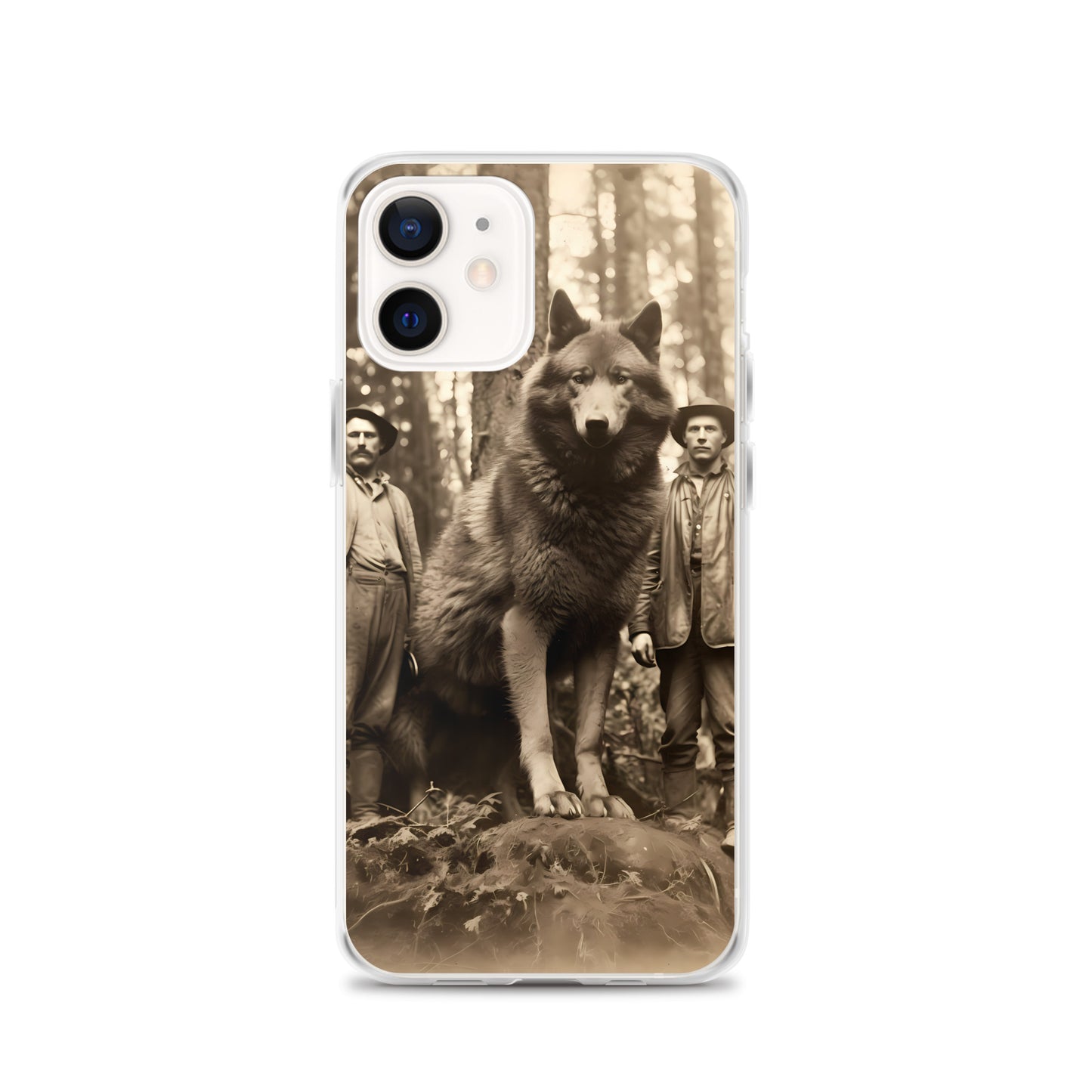 iPhone Case - The Logger and the Wolf