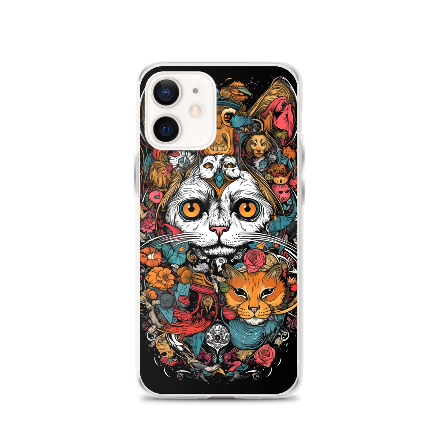 iPhone Case - Whimsical Cat Menagerie