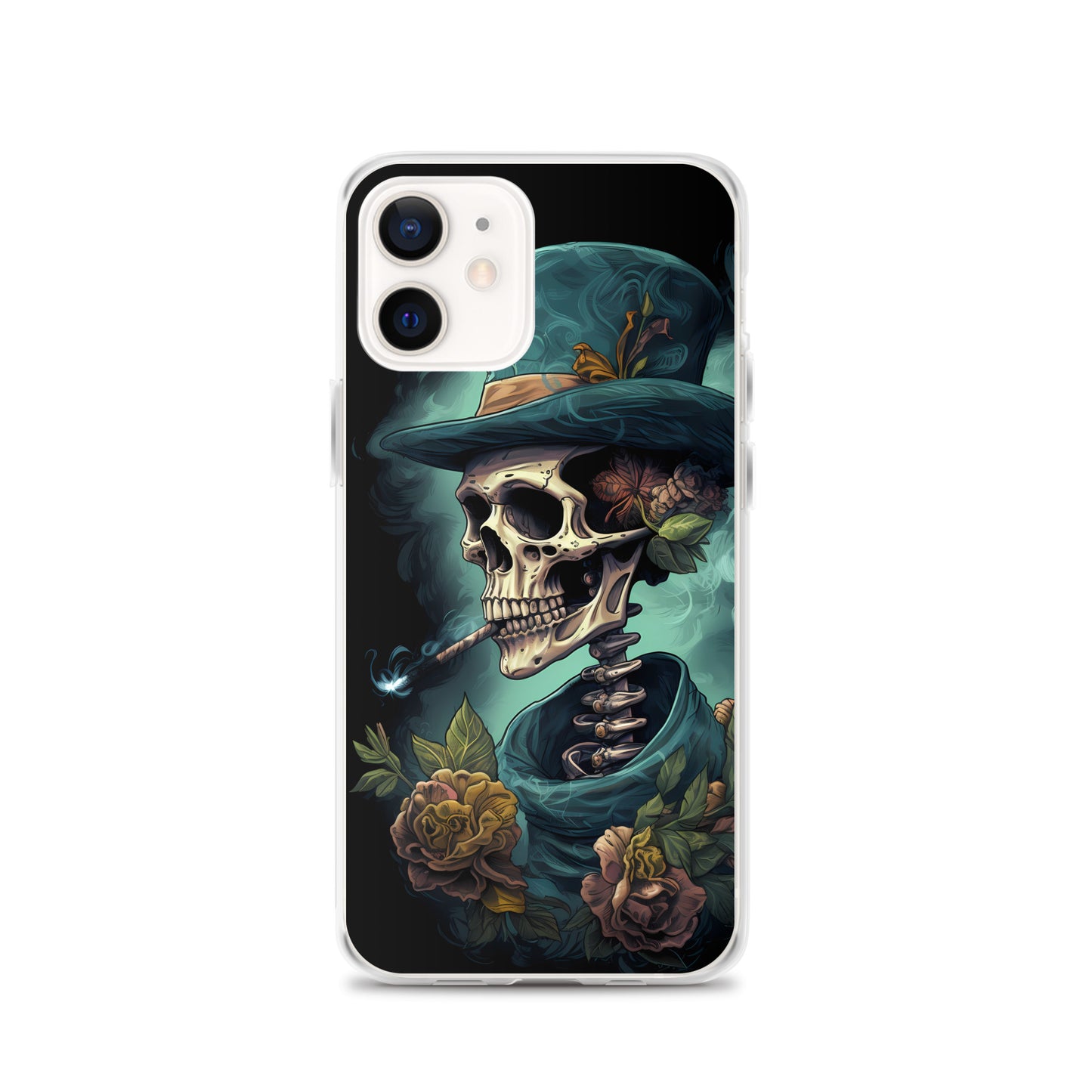 iPhone Case - Gothic Rose Skeleton