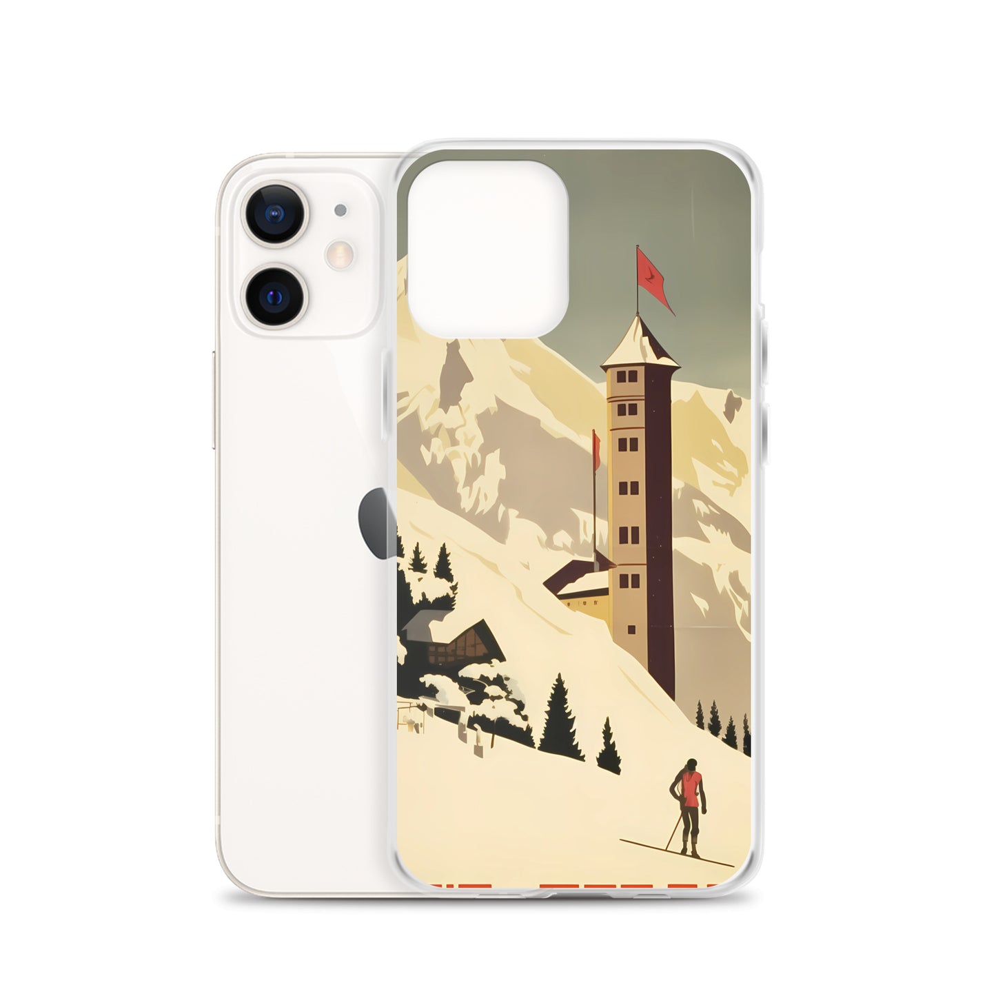 iPhone Case - Vintage Adverts - Swiss Resort