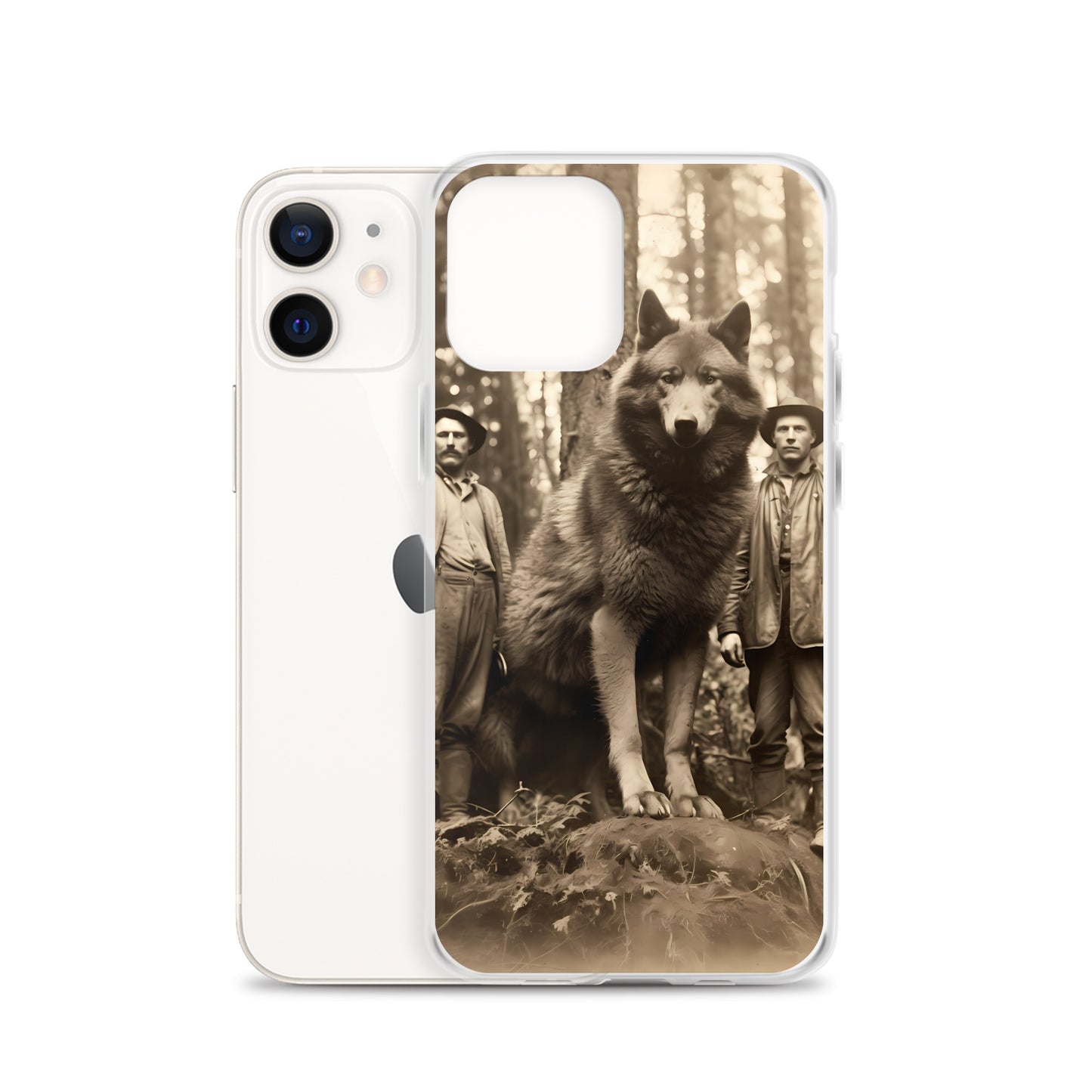 iPhone Case - The Logger and the Wolf