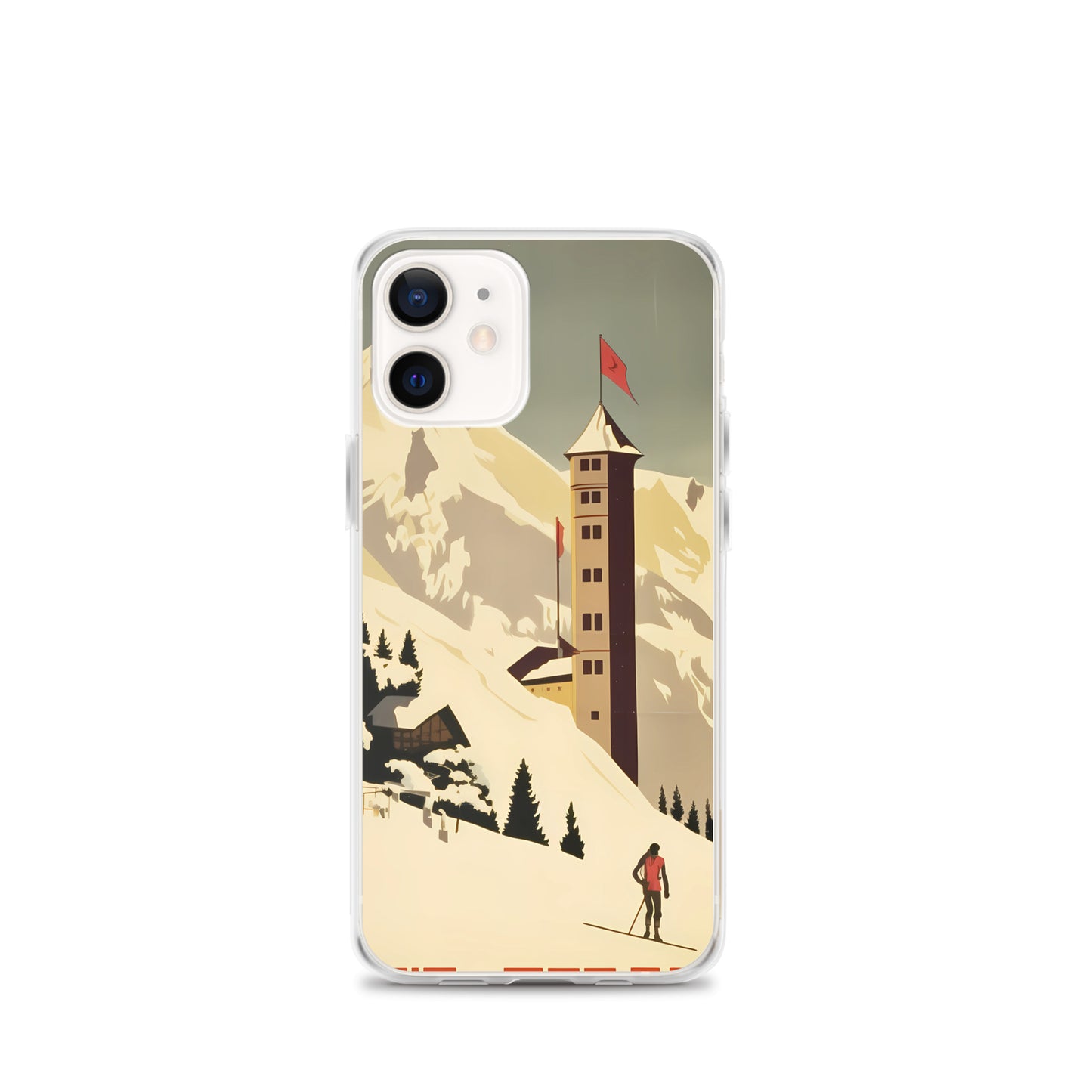 iPhone Case - Vintage Adverts - Swiss Resort