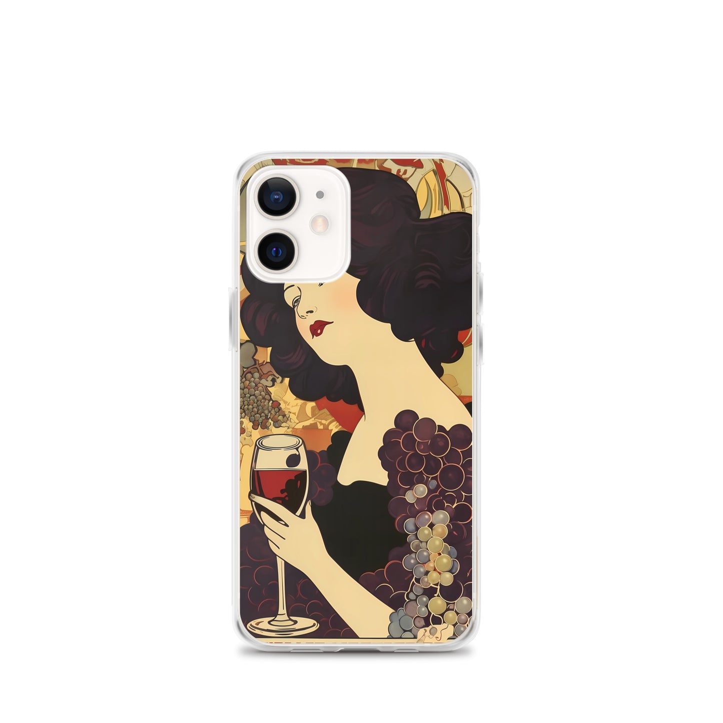 iPhone Case - Vintage Adverts - Wine and Grapes