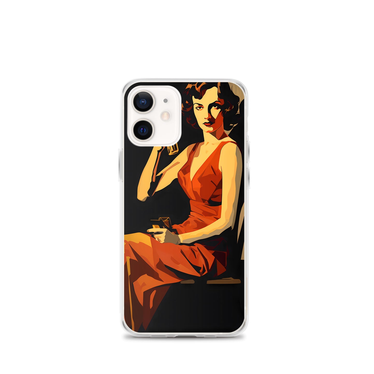 iPhone Case - Vintage Noir Pin-Up