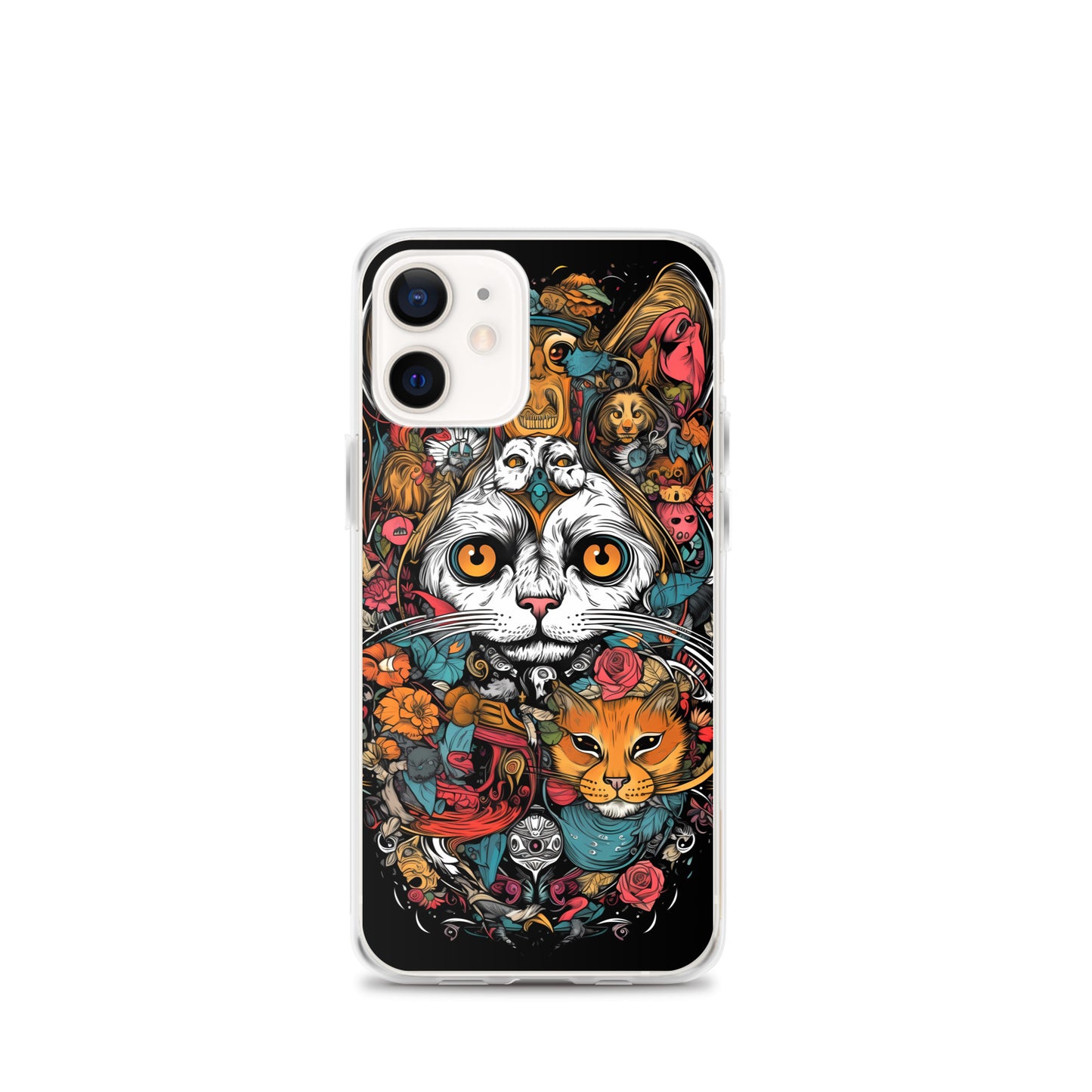 iPhone Case - Whimsical Cat Menagerie