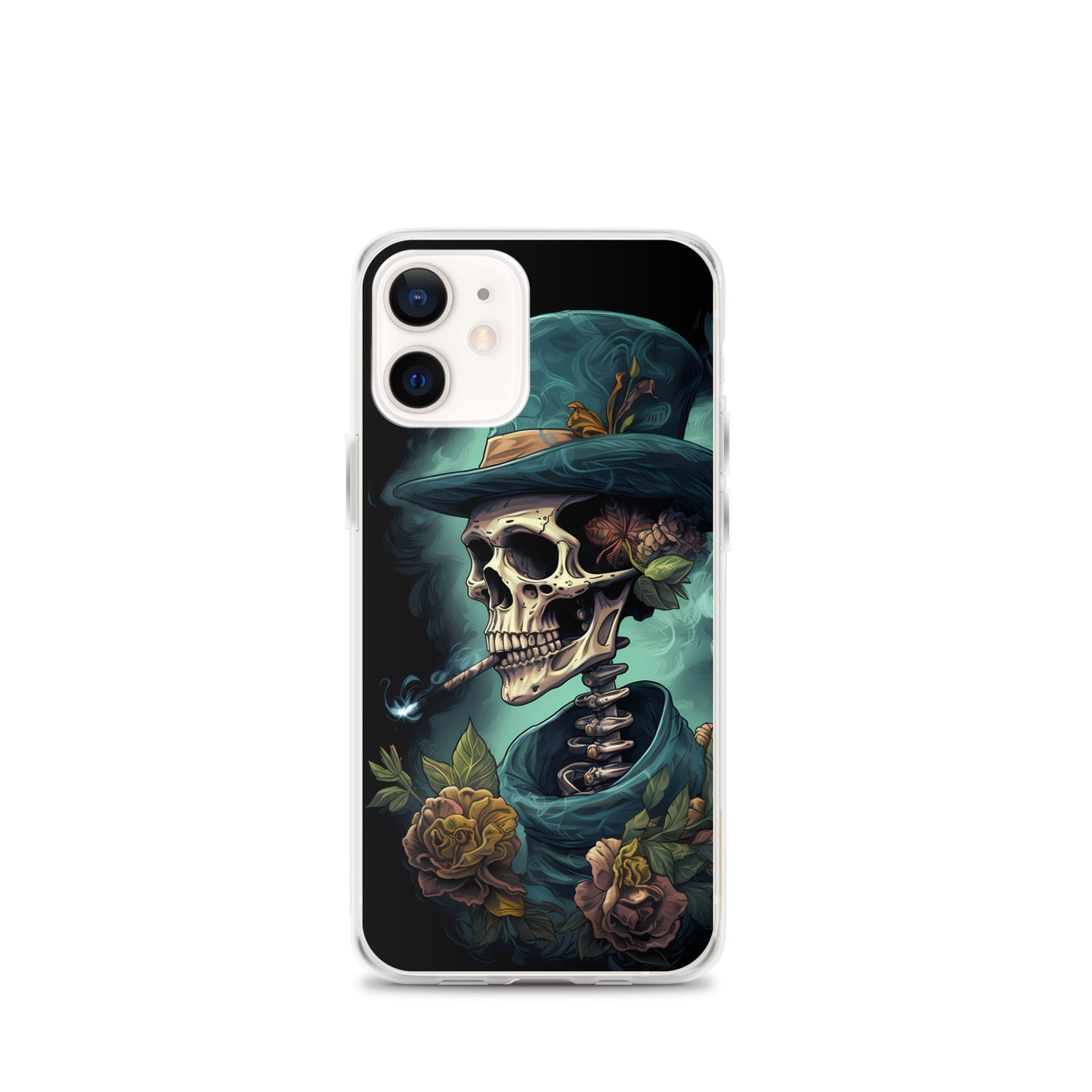 iPhone Case - Gothic Rose Skeleton