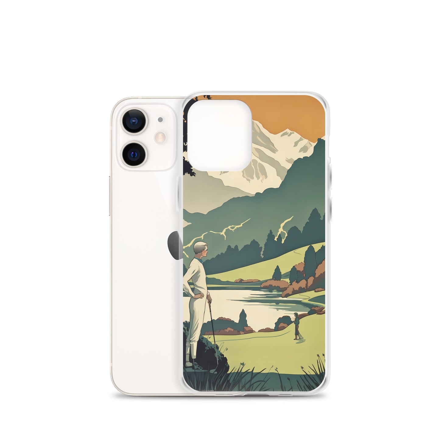 iPhone Case - Vintage Adverts - Mountain Golf