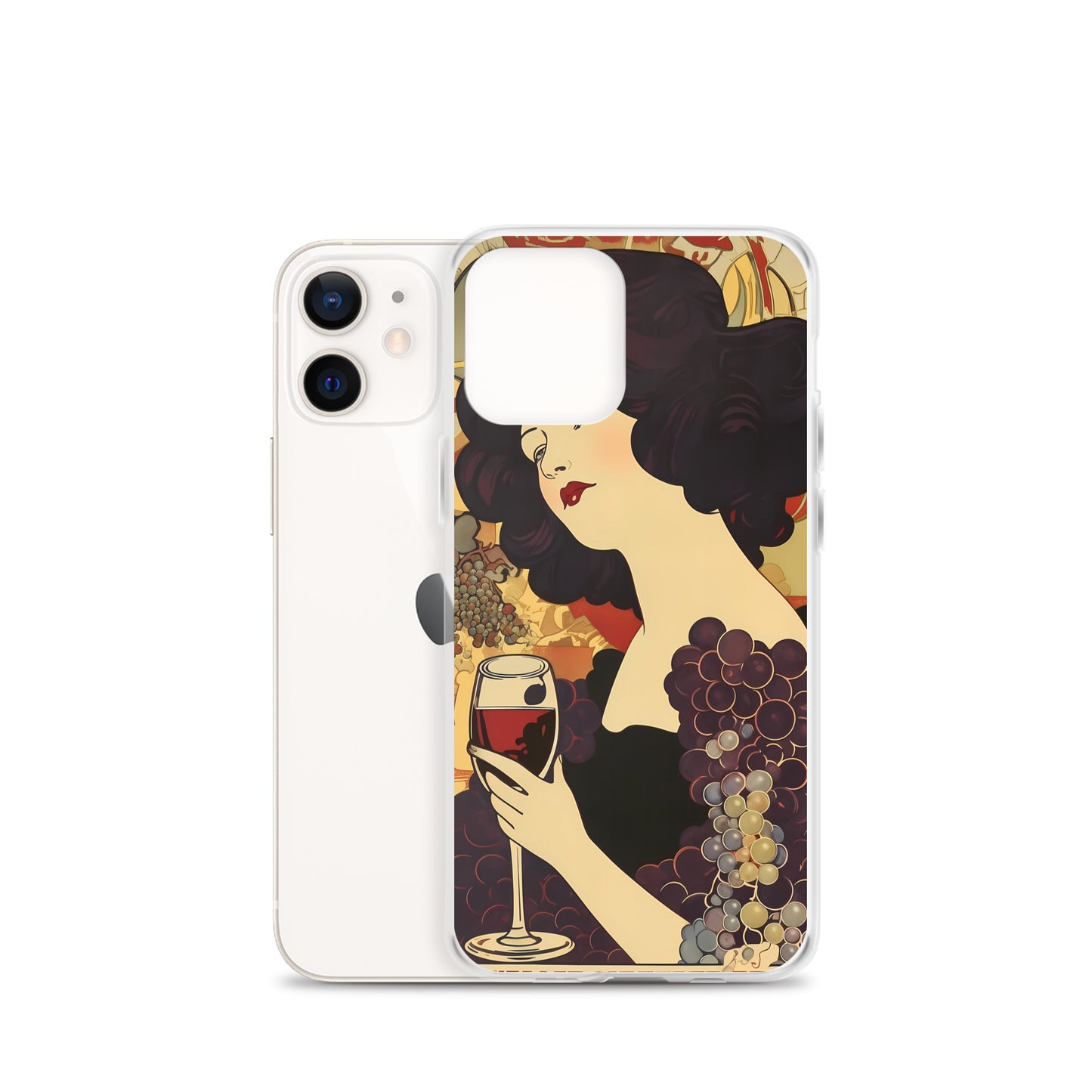 iPhone Case - Vintage Adverts - Wine and Grapes