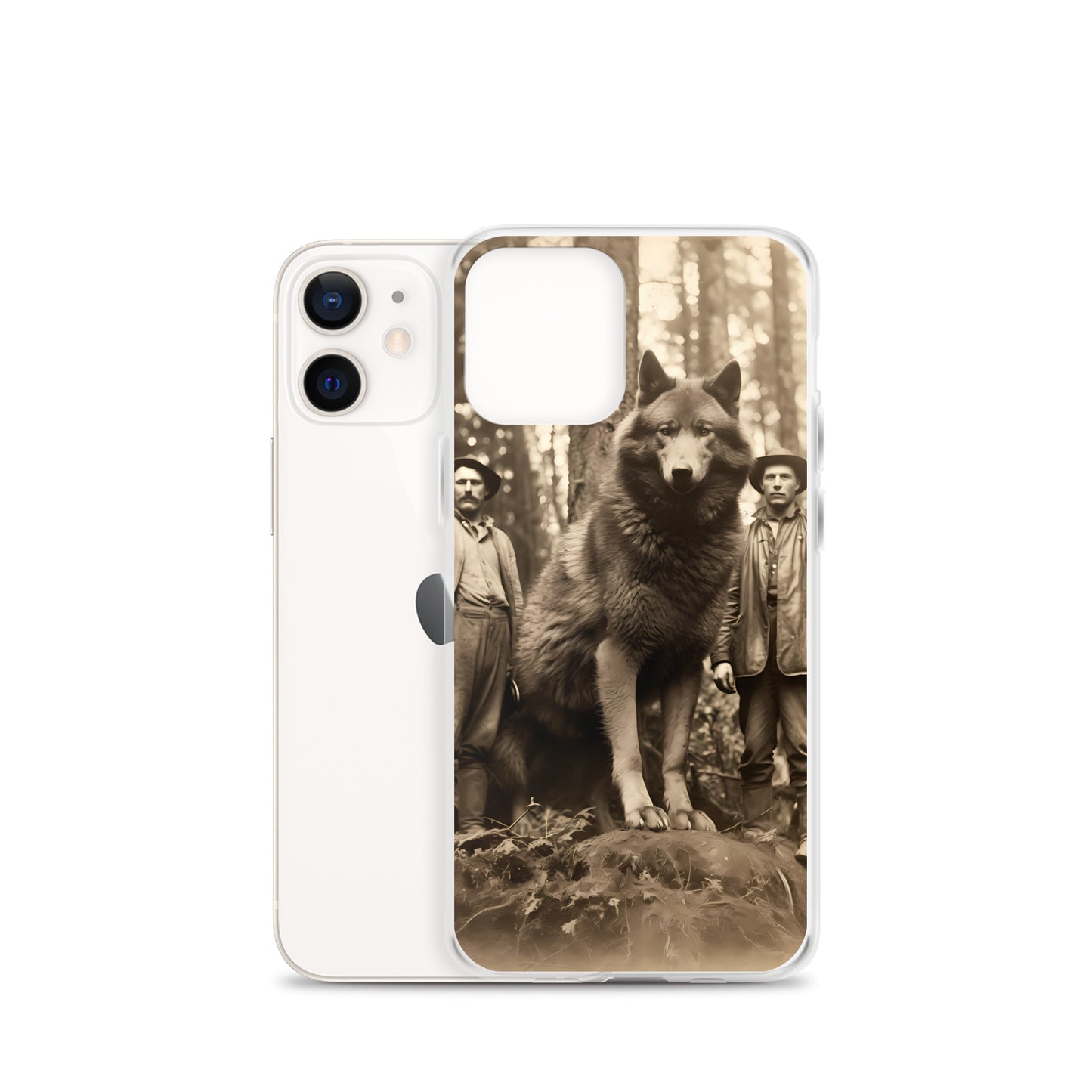 iPhone Case - The Logger and the Wolf