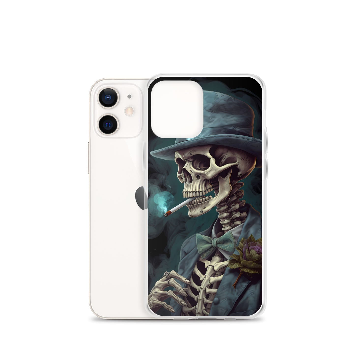 iPhone Case - Skeleton in Smoking Jacket