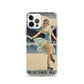 iPhone Case - Vintage Adverts - Lake Placid Skater