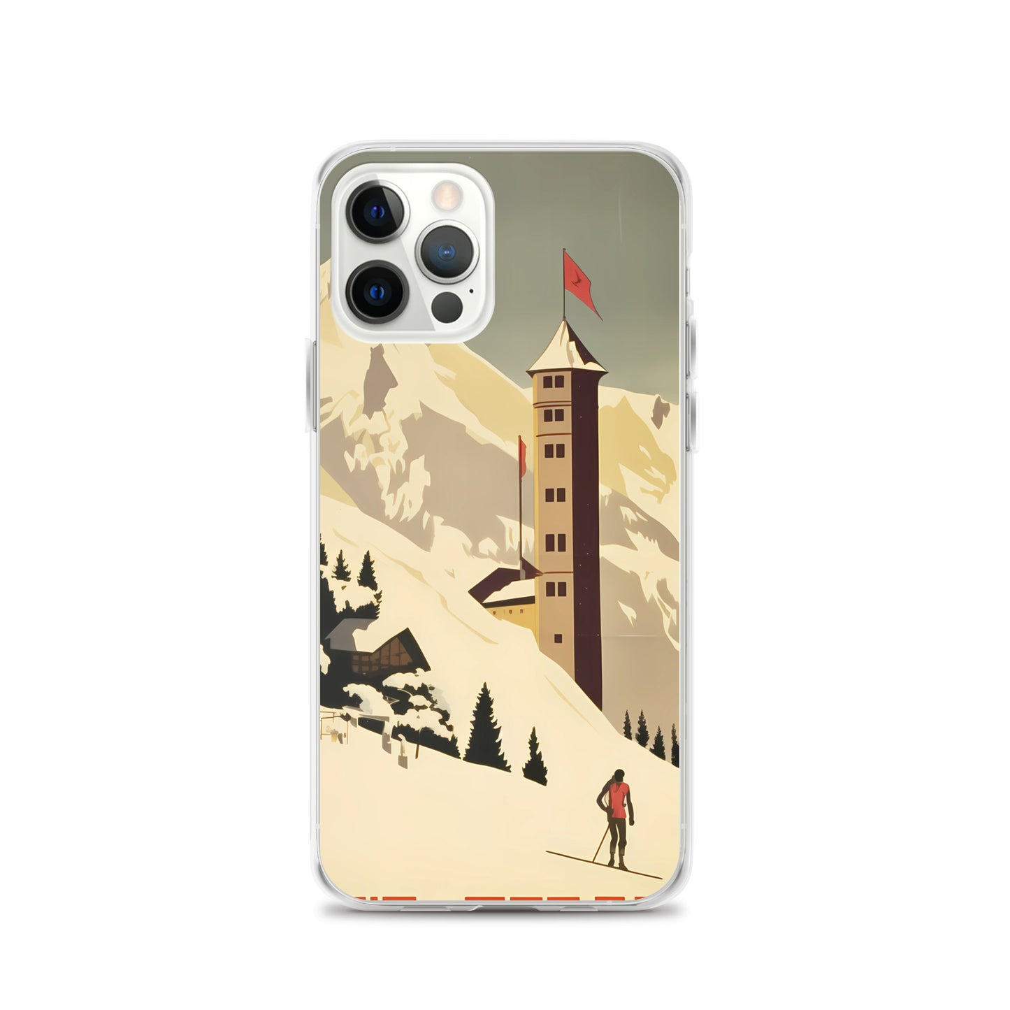 iPhone Case - Vintage Adverts - Swiss Resort