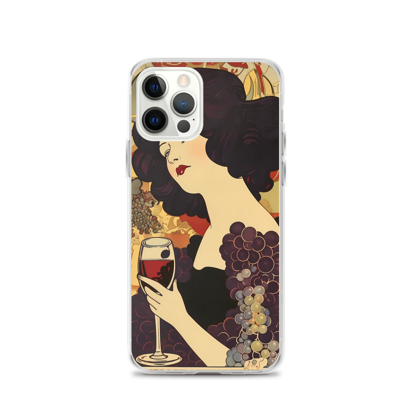 iPhone Case - Vintage Adverts - Wine and Grapes