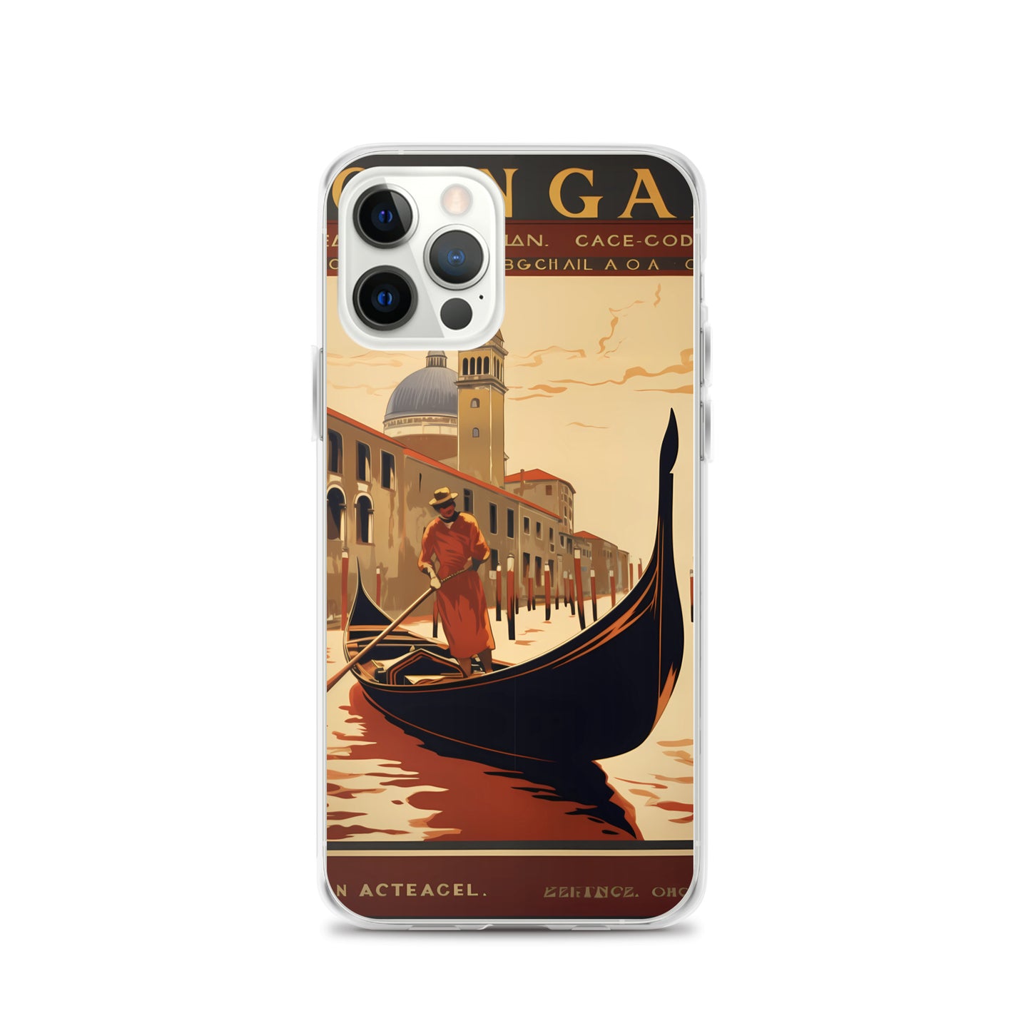 iPhone Case - Vintage Adverts - Venice Gondola