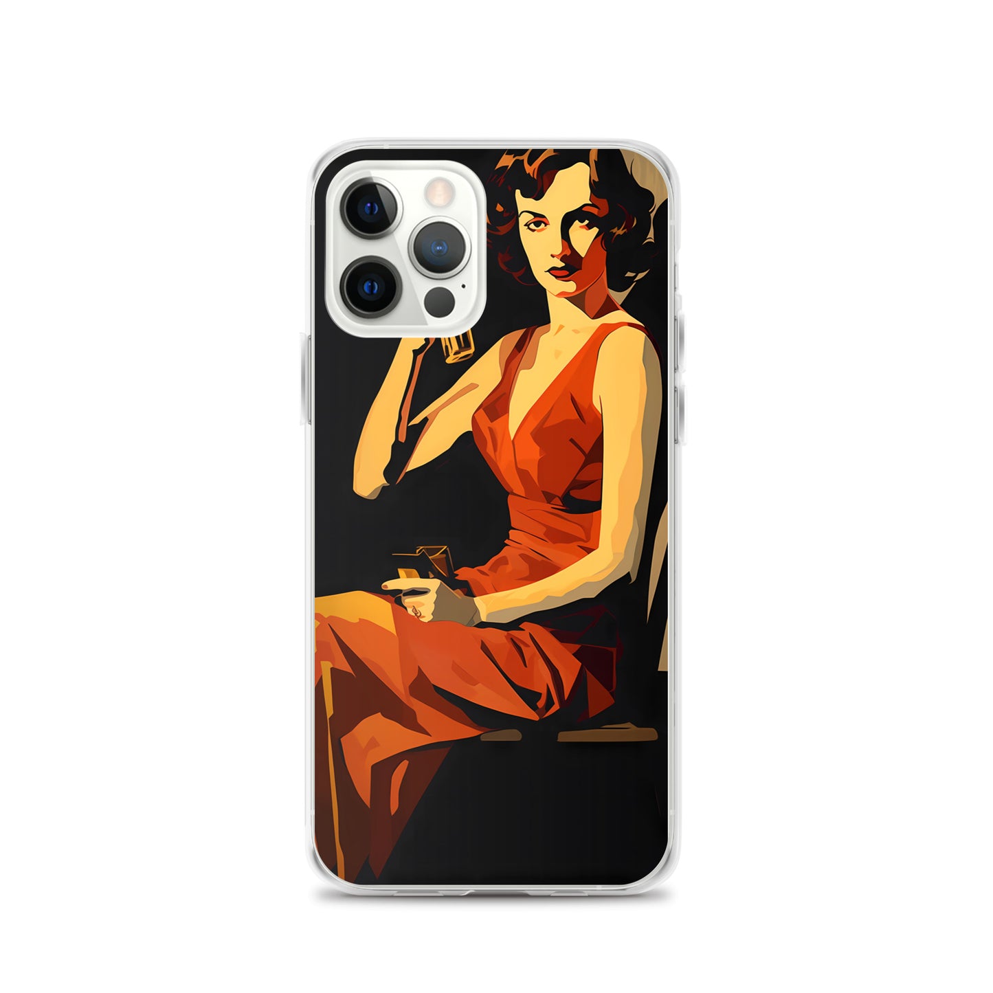 iPhone Case - Vintage Noir Pin-Up