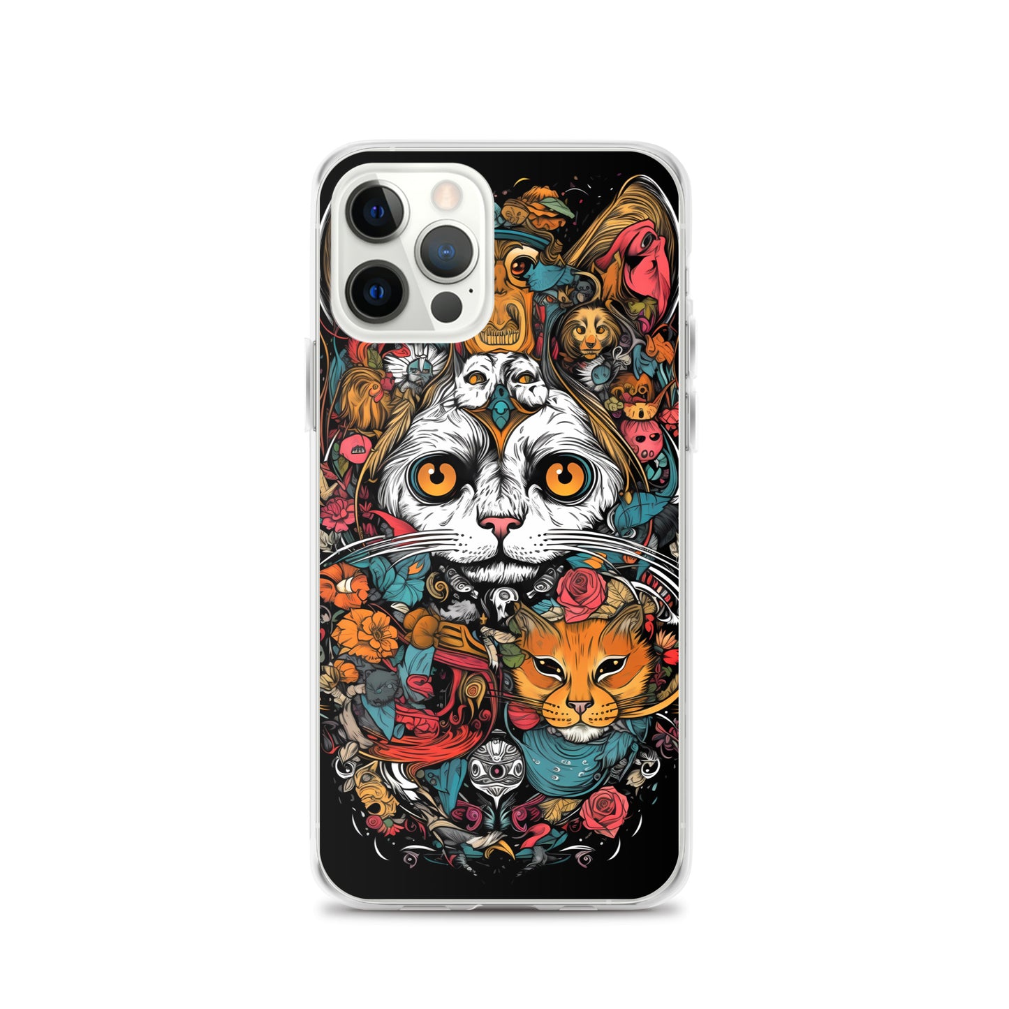 iPhone Case - Whimsical Cat Menagerie