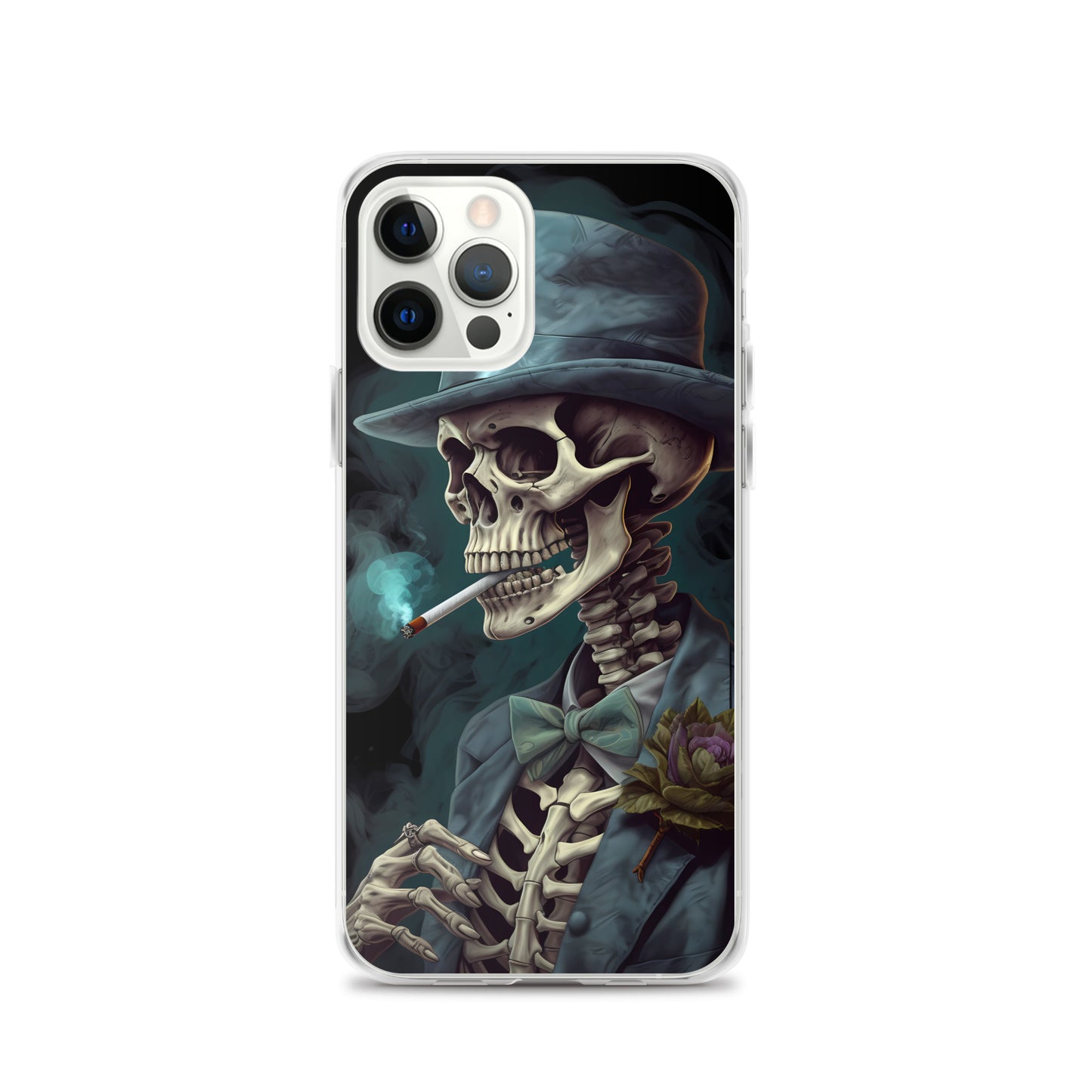 iPhone Case - Skeleton in Smoking Jacket