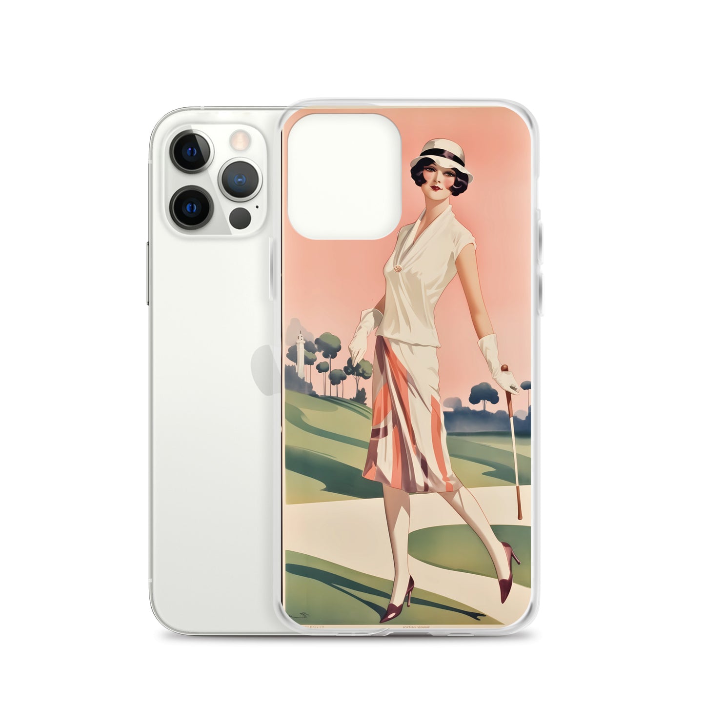 iPhone Case - Vintage Advert - Golfing Woman