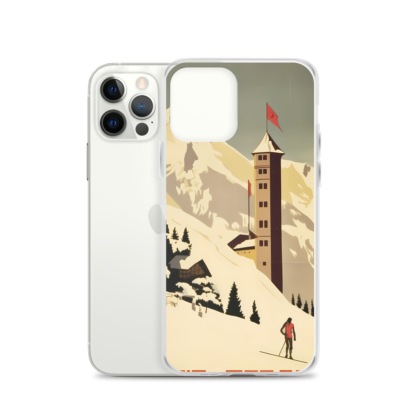 iPhone Case - Vintage Adverts - Swiss Resort