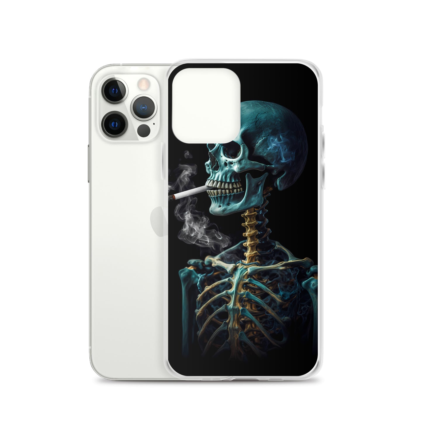 iPhone Case - Smokey Industrial Skeleton