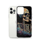 iPhone Case - Cosmic Skeleton Smoking