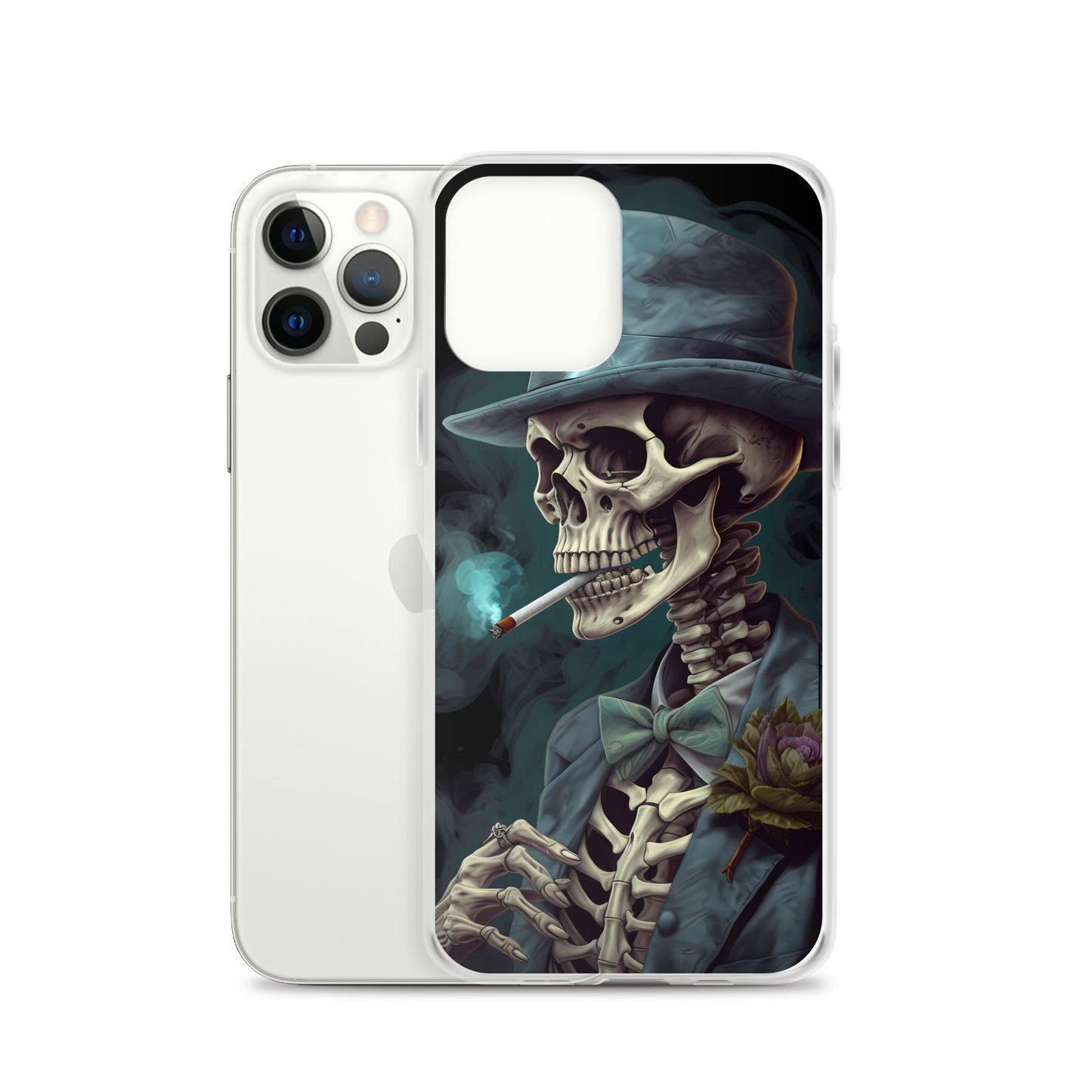 iPhone Case - Skeleton in Smoking Jacket