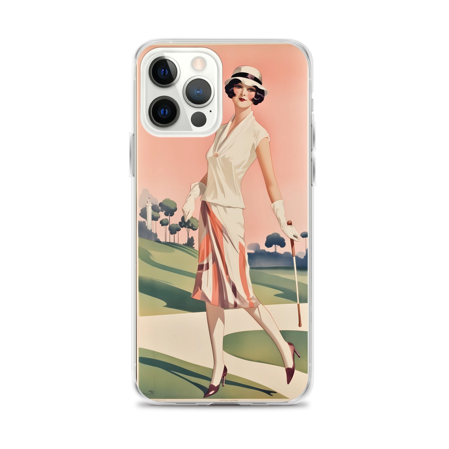 iPhone Case - Vintage Advert - Golfing Woman