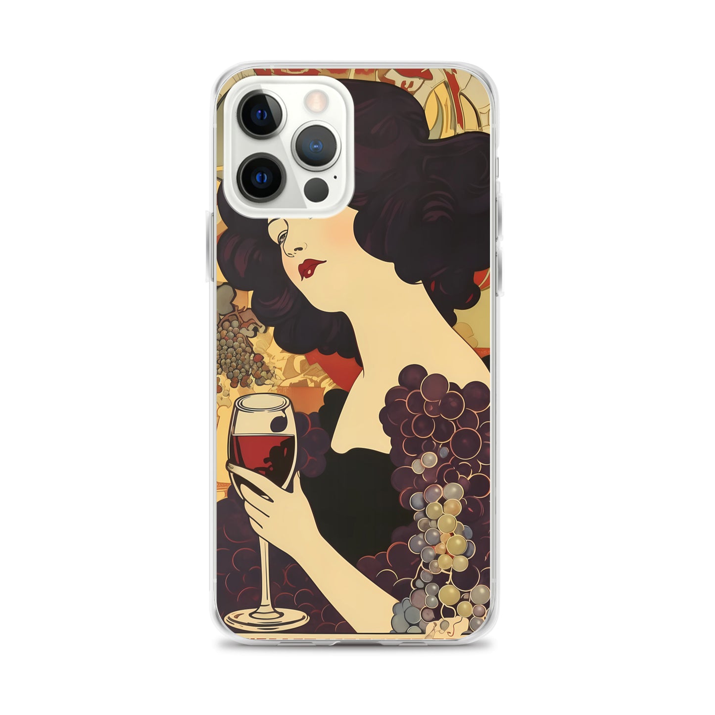 iPhone Case - Vintage Adverts - Wine and Grapes