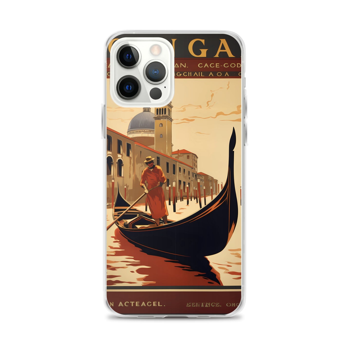 iPhone Case - Vintage Adverts - Venice Gondola