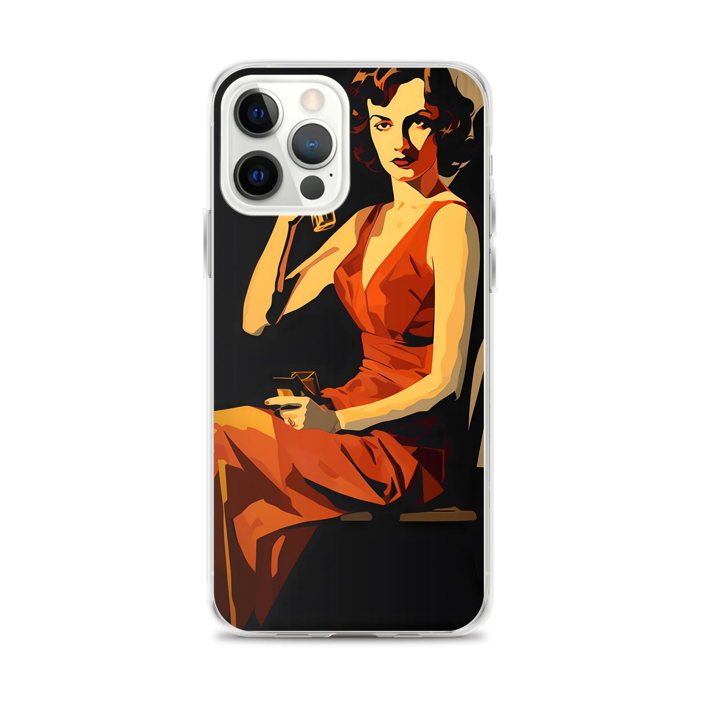 iPhone Case - Vintage Noir Pin-Up