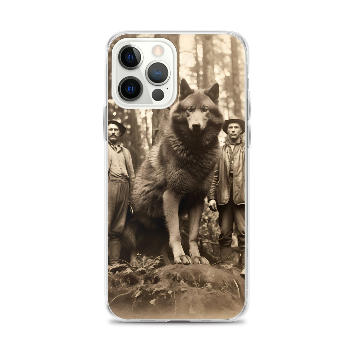 iPhone Case - The Logger and the Wolf