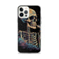 iPhone Case - Cosmic Skeleton Smoking