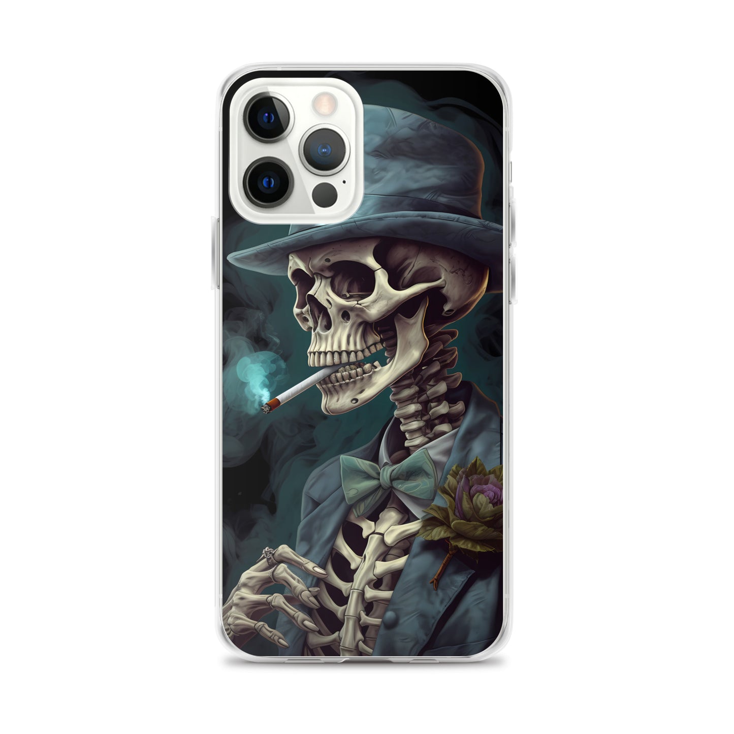 iPhone Case - Skeleton in Smoking Jacket