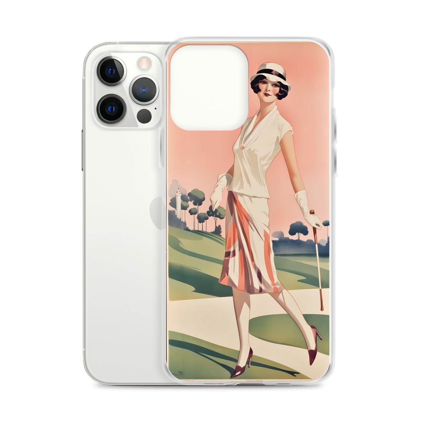 iPhone Case - Vintage Advert - Golfing Woman