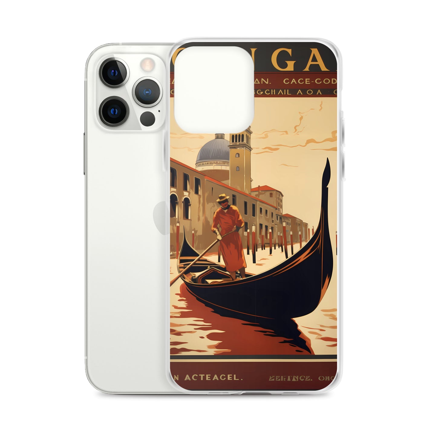 iPhone Case - Vintage Adverts - Venice Gondola