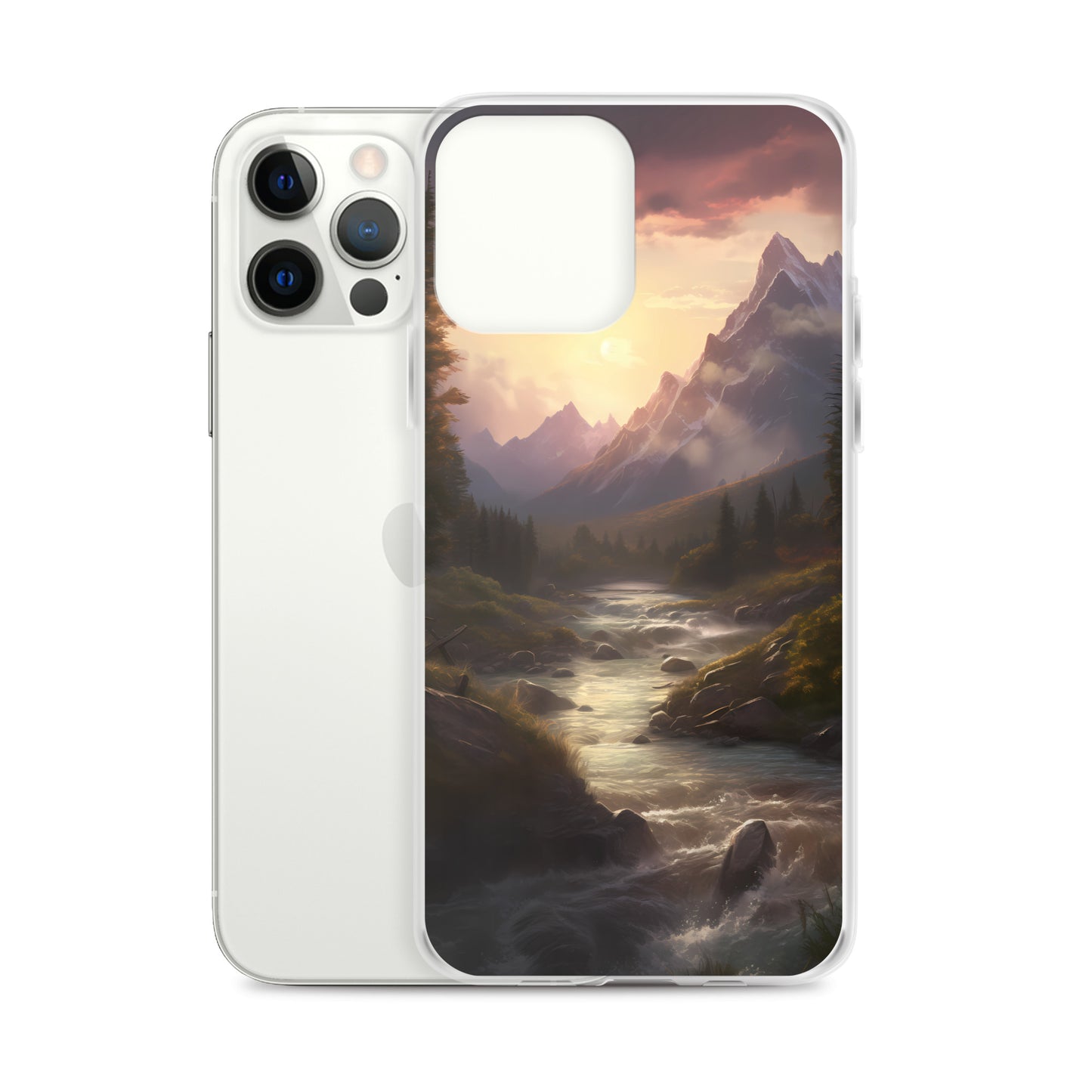 iPhone Case - Mountain Stream Sunrise