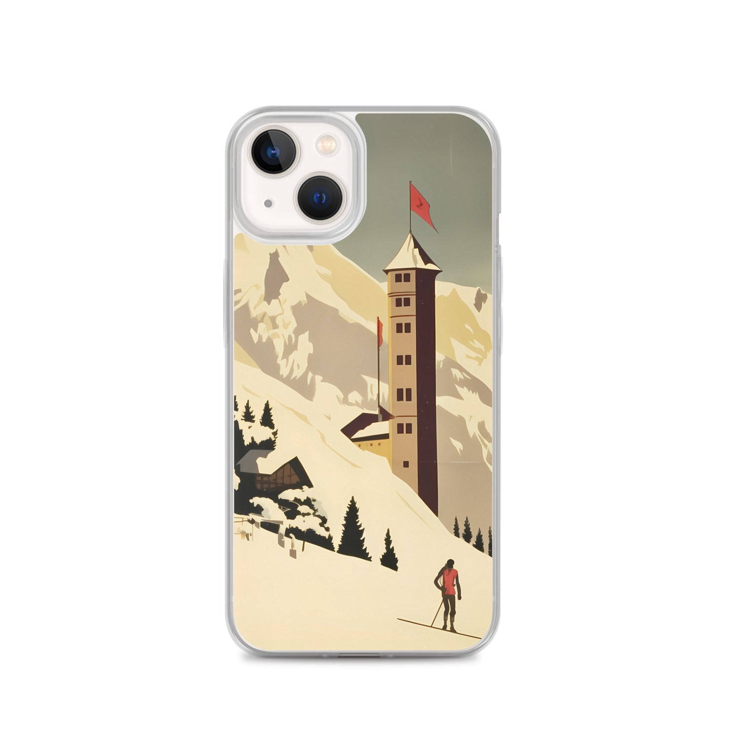 iPhone Case - Vintage Adverts - Swiss Resort