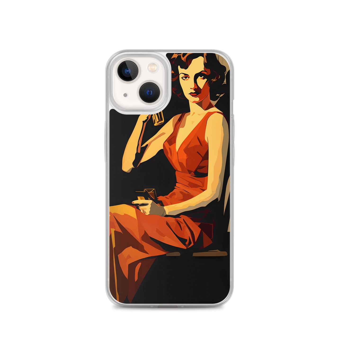 iPhone Case - Vintage Noir Pin-Up