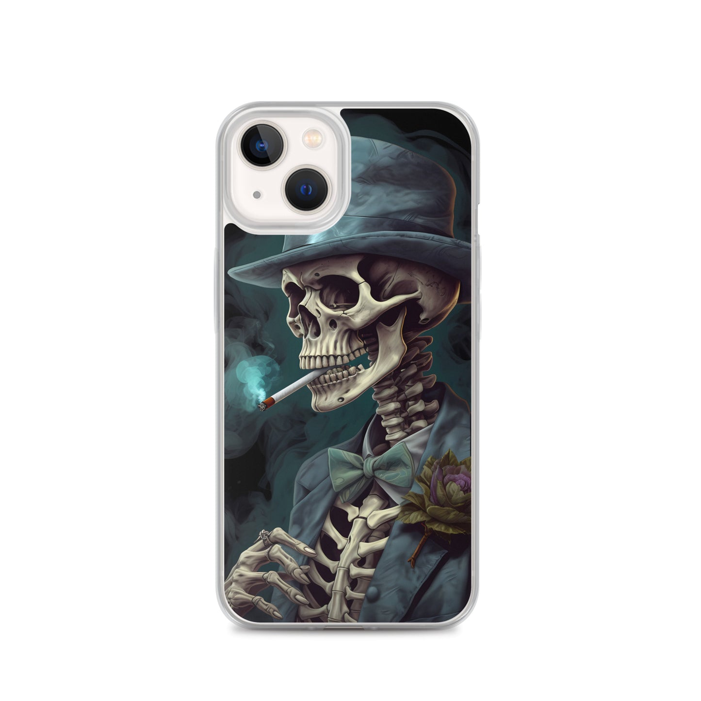 iPhone Case - Skeleton in Smoking Jacket