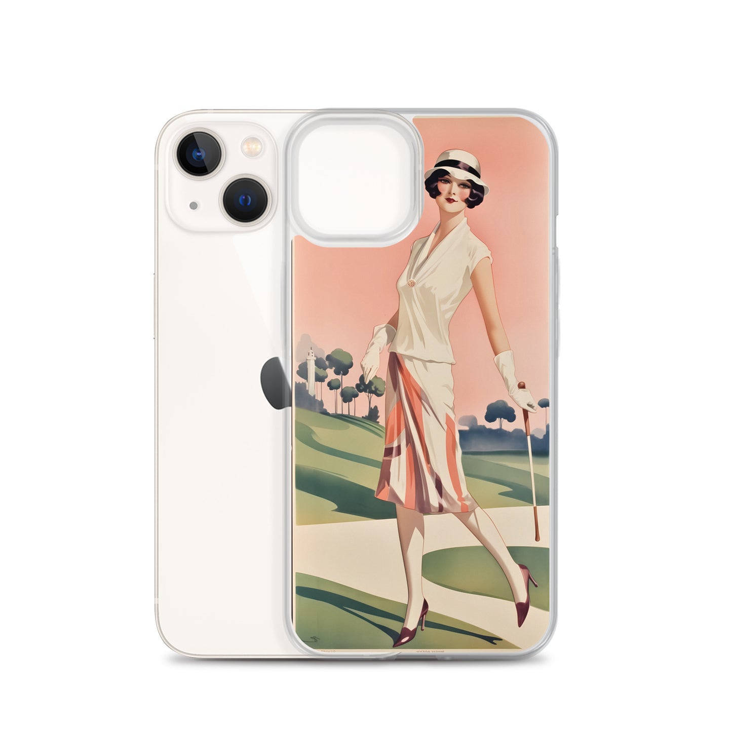 iPhone Case - Vintage Advert - Golfing Woman